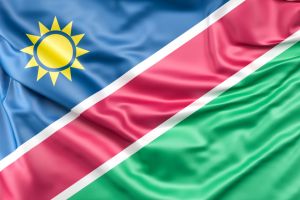 Flaga Namibii
