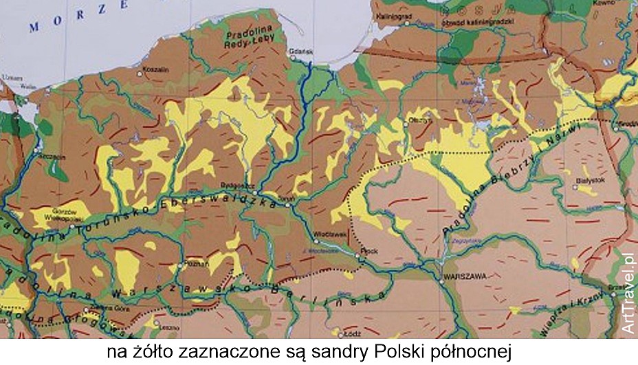 Sandr - występowanie w Polsce pónocnej
